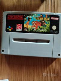 super Nintendo libro della giungla  e super soccer