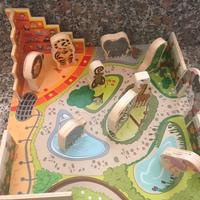 Giochi legno: puzzle, trenino, equilibrio da 4 €