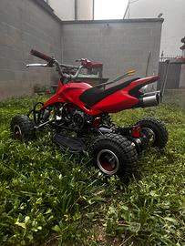 Mini quad appena restaurato fatto da zero