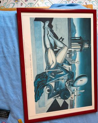Stampa vintage giorgio de chirico il trovatore sta