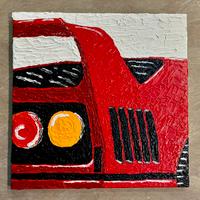 Arte Dipinto Acrilico su Tela Ferrari F40