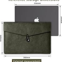 Custodia pc pelle nuova mai usata