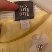 Vestito giallo tuc tuc 10 anni
