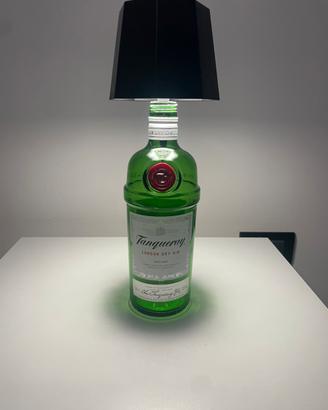 Lampada per casa con bottiglia Gin