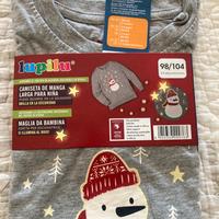 Maglia natalizia luminosa al buio