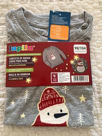 Maglia natalizia luminosa al buio