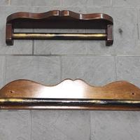 porta asciugamani in legno artigianali 