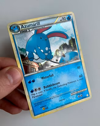 Azumarill Holo 03/123 EX HeartGold & SoulSilver