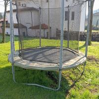 tappeto elastico/trampolino domyos essential 240