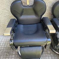 Poltrona Barbiere Professionale Reclinabile