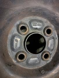 Cerchi in ferro per Yaris 1.3 del 2008 