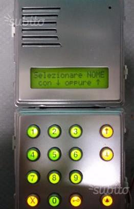 Salve sono luigi ho del materiale urmet bibus