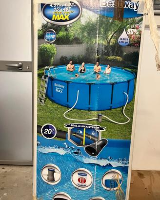 piscina da esterno 4.57 MT diametro 