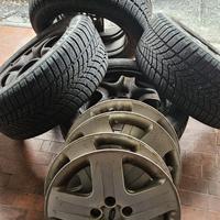 Set Ruote Invernali +Cerchi in ferro 205/55R16 95H