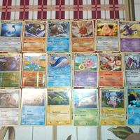 Lotto carte Pokemon 