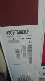 Tv Lg 43 pollici 