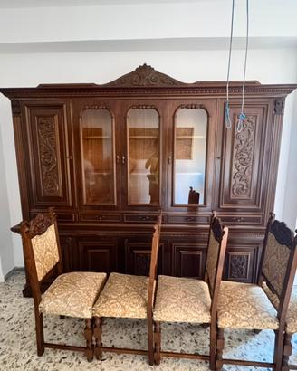 Sala da pranzo in legno massello