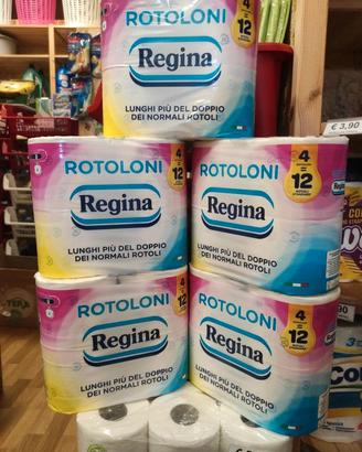 20 rotoli carta igienica rotoloni regina