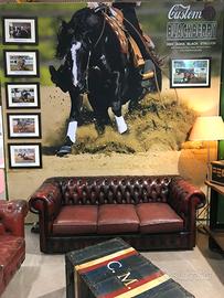 Divano chesterfield 3 posti
