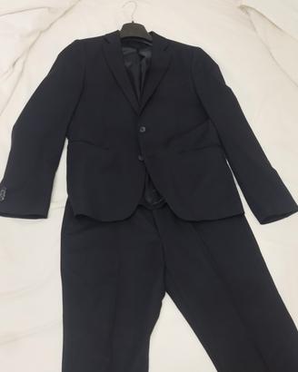 abito uomo completo da cerimonia blu