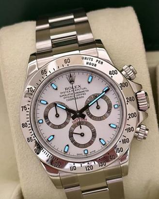 Rolex Daytona Cromalight White Dial 