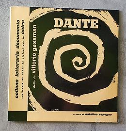 vinile Dante detto da Vittorio Gassman 1955 cantoV