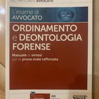 Manuale ordinamento e deontologia forense