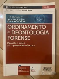 Manuale ordinamento e deontologia forense