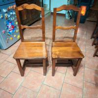 sedie legno