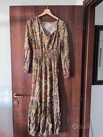 Vestito lungo boho chic rusttydustty marrone