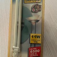 2X LAMPADA RISPARMIO ENERGETICO 11W PL 230V IMPLUX