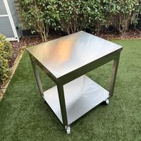 Carrello in acciaio per interni/ esterni