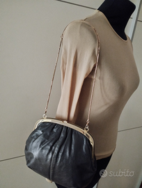 Borsa pochette vintage Carlo Cattaneo