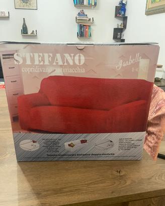 Copridivano rosso/bordeaux