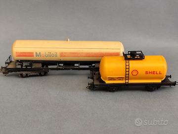 Vagone Carro carburante Shell e MobilOil