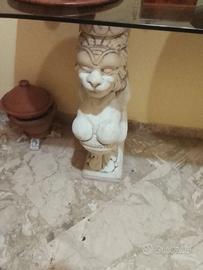 Consolle ingresso con grifoni