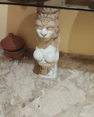 Consolle ingresso con grifoni