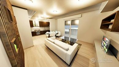 Appartamento di 150 m² con 3 locali e box auto a V