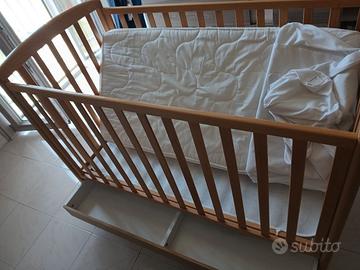 lettino Giordani Alice + materasso
