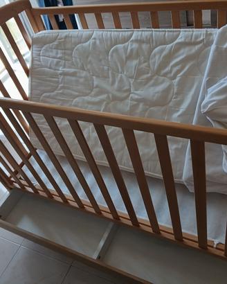 lettino Giordani Alice + materasso