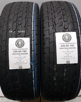 2 GOMME 235 65 16C FIRESTONE A52230