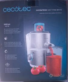 frullatore estrattore cecotec