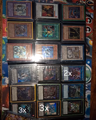 collezione di carte singole di yu-gi-oh yugioh