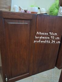 pensili cucinino muratura più ante