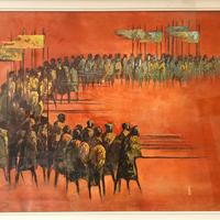 quadro  olio su tela