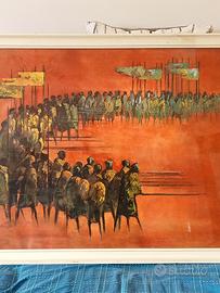 quadro  olio su tela