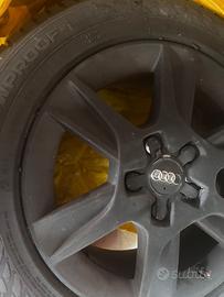Cerchioni in lega 16" Audi + gomme 4 stagioni