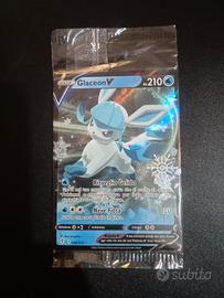 Glaceon V 040/203 ITA Snowflake Sealed 