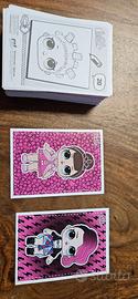 Lotto 150 figurine panini LOL surprise