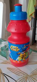 Borraccia acqua bambini Super Wings plastica 